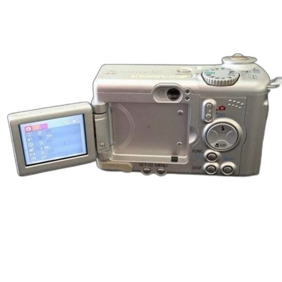 Canon PowerShot A95 Digital Camera 3x Optical Zoom Silver, Case/Adapter - Tested - Picture 12 of 13